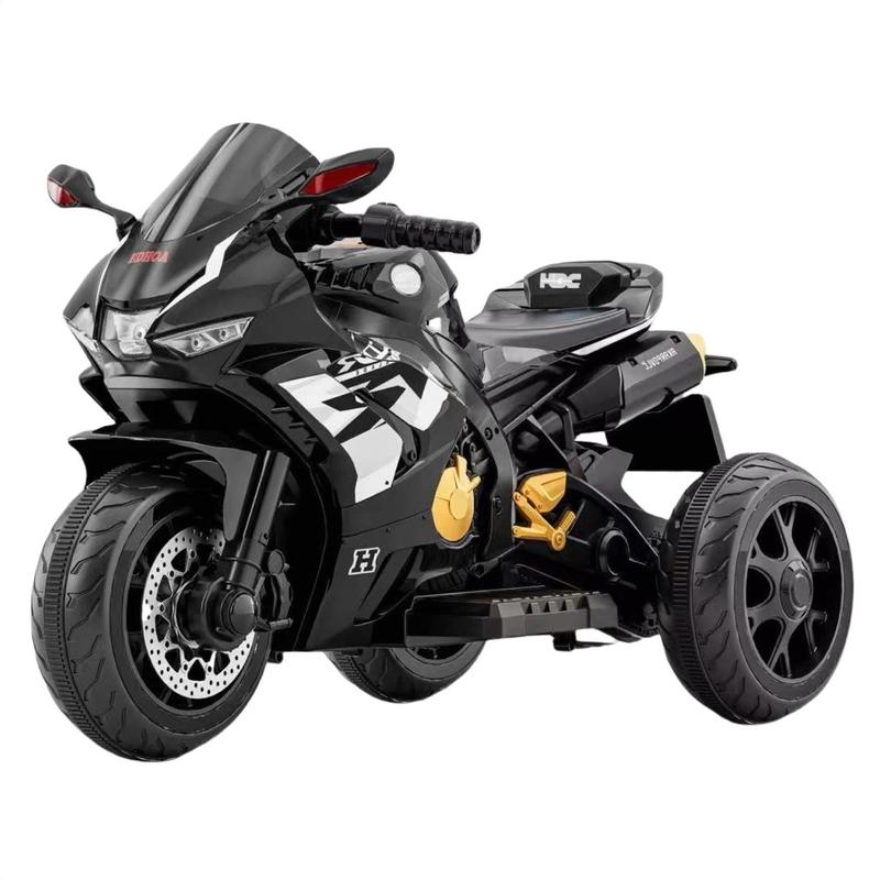 Mini Moto Elétrica Esportiva Bateria 6v Luz de Led Música - Zippy